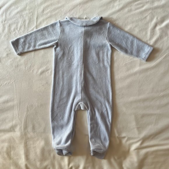 United Colors of Benetton Blue Bunny Sleepsuit 3-6 Months NWOT - Picture 7 of 10